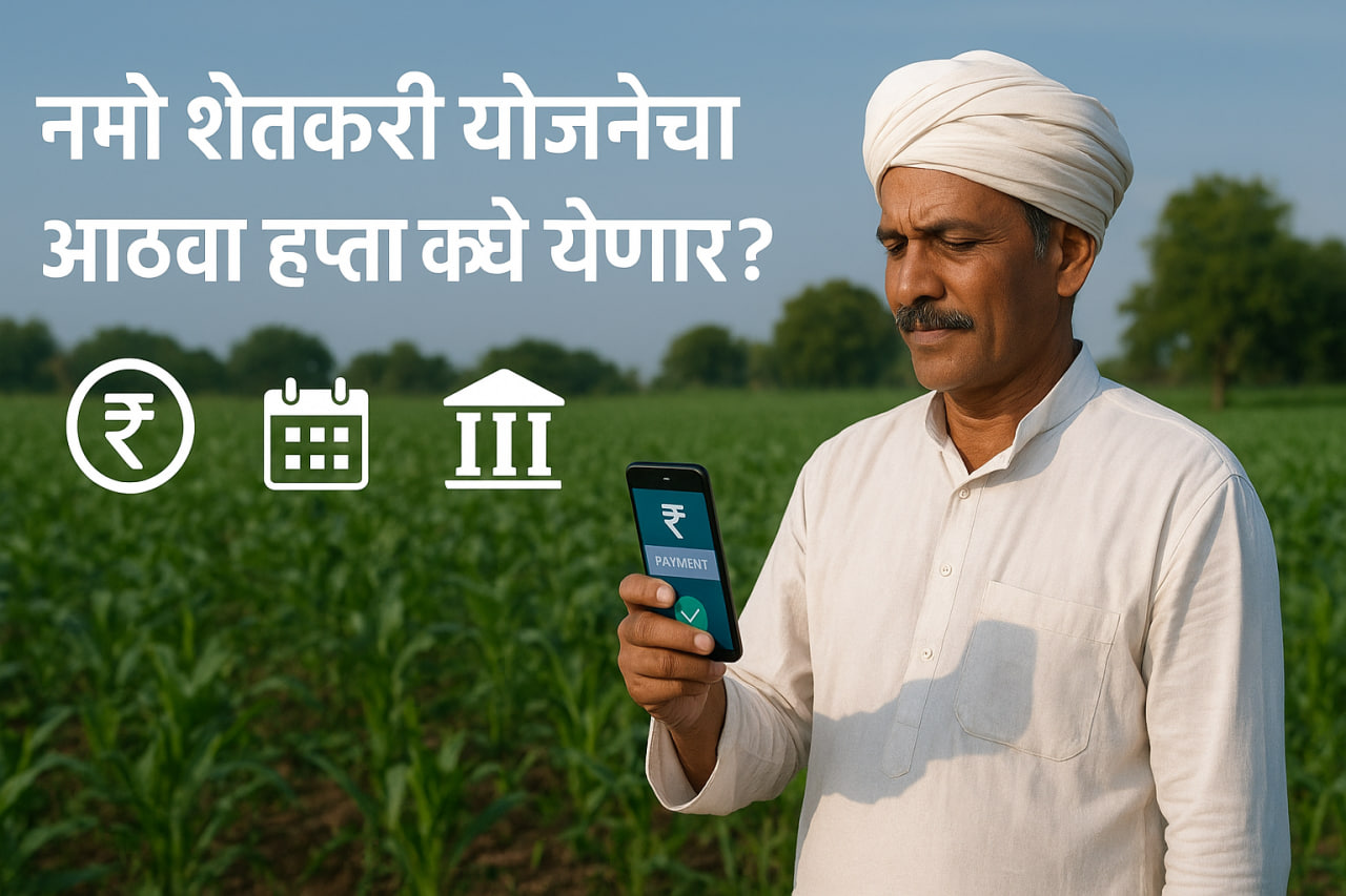 नमो शेतकरी योजनेचा आठवा हप्ता कधी येणार? पहा संपूर्ण माहिती